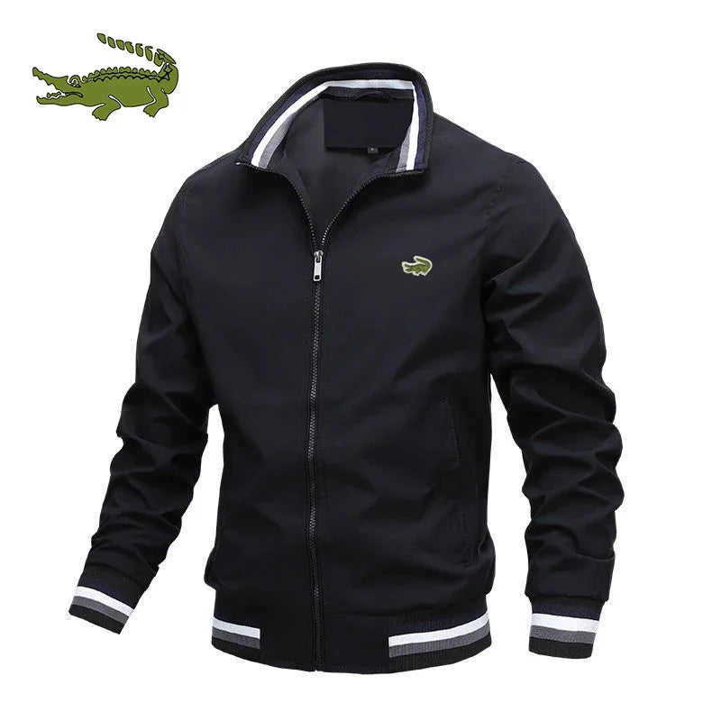 Embroidery CARTELO Men’s Windbreaker Jackets Casual Jacket Men Outdoor Sports Coat Spring Autumn Army Cargo Jacket