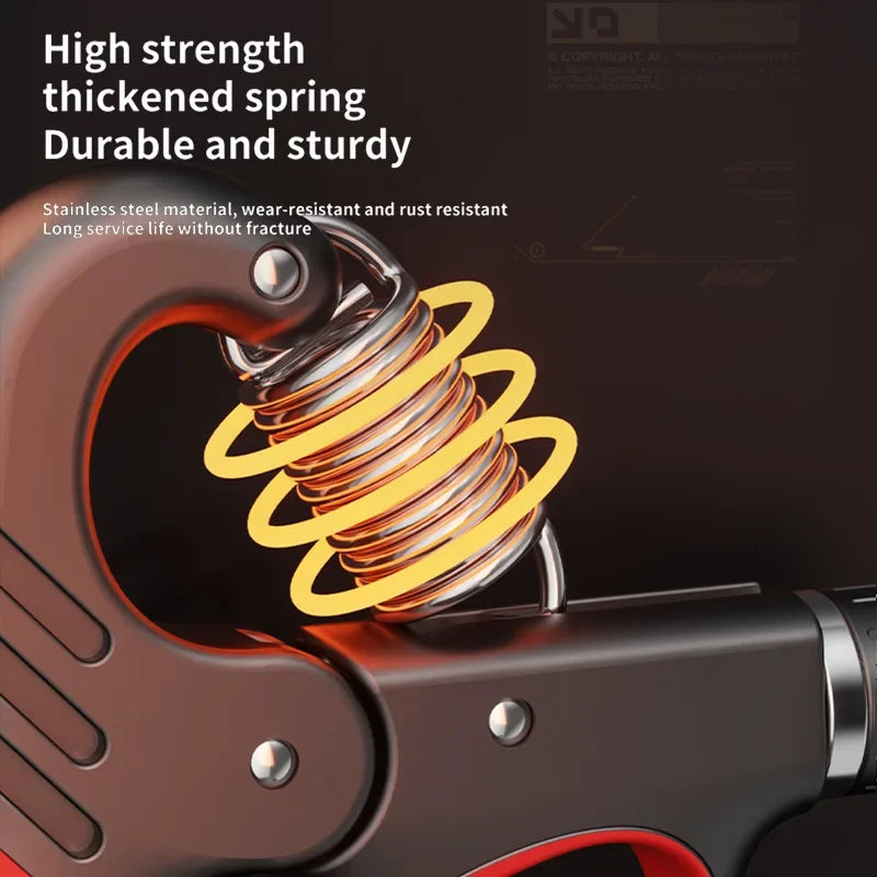 5-100kg Adjustable Hand Grips Strength Gym Wrist Expander Hand Strengthener for Muscle Recovery Fitness Hand Strength Exercise