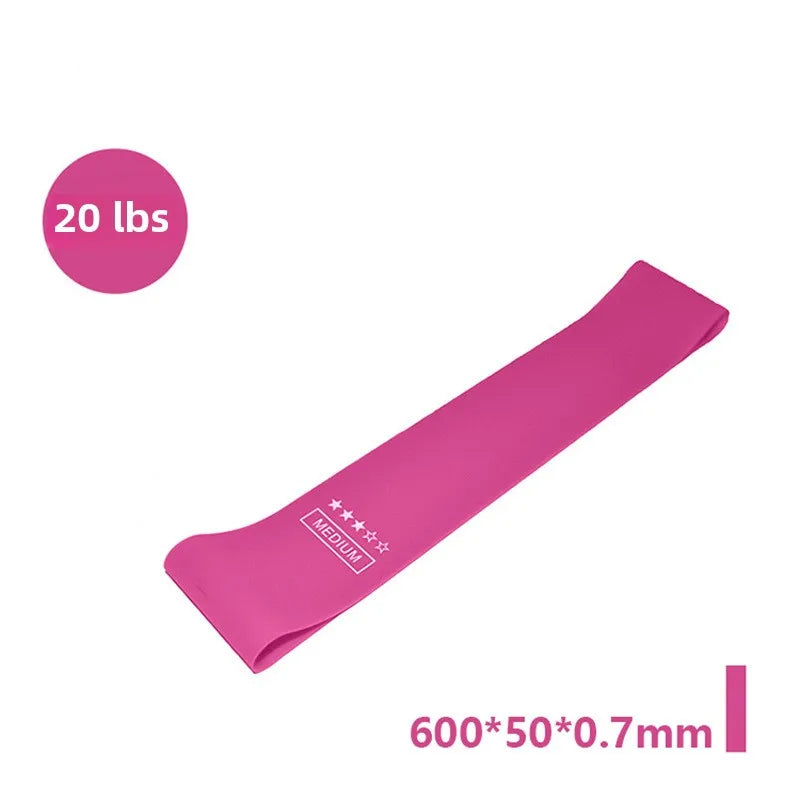 Portable Resistance Band Women'S Squat Hips Tension Bands Gym Yoga Equipment Tension Slim Legs Slim Hands Elastic Circle hotsale