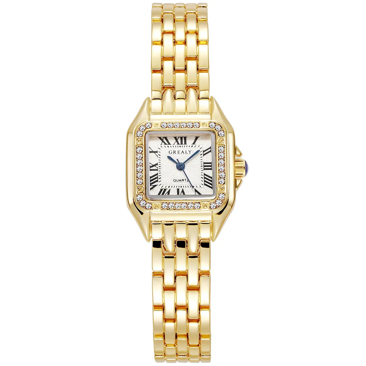 UTHAI Women Watch Light Luxury Brand Stainless Steel Strap Ladies Business Quartz Watches Female Fashion Clock Watch