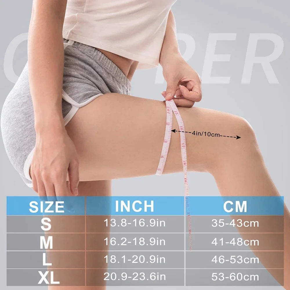 1/2Pcs Copper Knee Brace for Women and Men-Copper Knee Compression Sleeve Copper Knee Sleeves for Sports