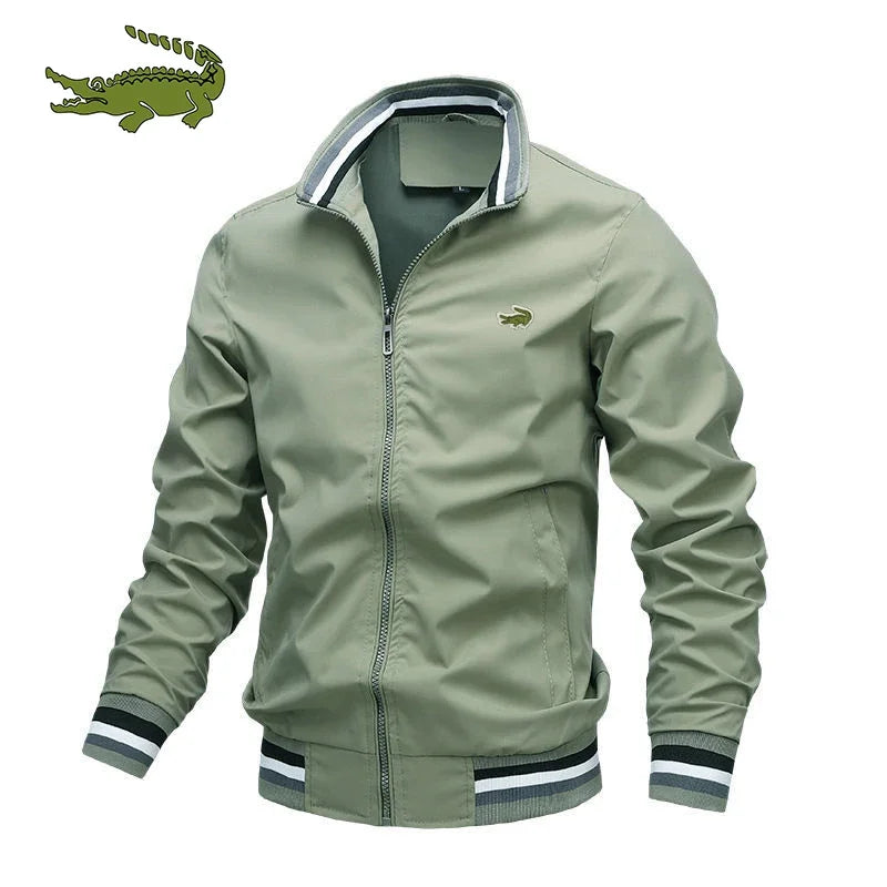 Embroidery CARTELO Men’s Windbreaker Jackets Casual Jacket Men Outdoor Sports Coat Spring Autumn Army Cargo Jacket