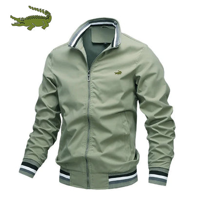 Embroidery CARTELO Men’s Windbreaker Jackets Casual Jacket Men Outdoor Sports Coat Spring Autumn Army Cargo Jacket