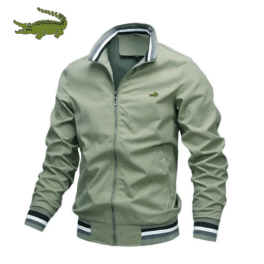 Embroidery CARTELO Men’s Windbreaker Jackets Casual Jacket Men Outdoor Sports Coat Spring Autumn Army Cargo Jacket