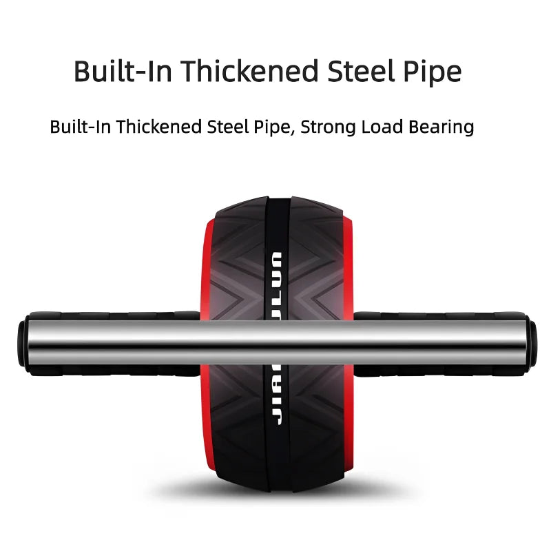Big Roller For ABS Workout Wheel Exercise Equipment Core Abdominal Home Gym Muscle Device Fitness Men And Women Weight Loss