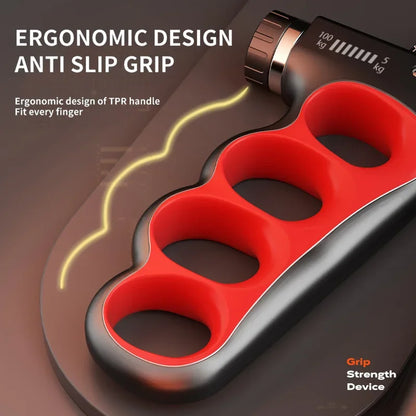 5-100kg Adjustable Hand Grips Strength Gym Wrist Expander Hand Strengthener for Muscle Recovery Fitness Hand Strength Exercise