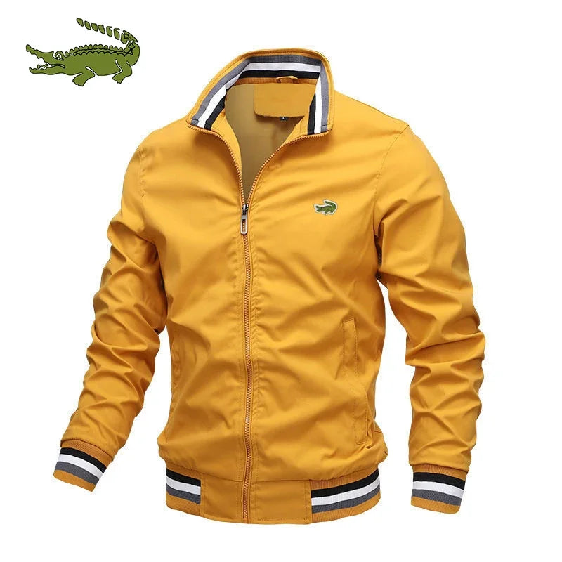 Embroidery CARTELO Men’s Windbreaker Jackets Casual Jacket Men Outdoor Sports Coat Spring Autumn Army Cargo Jacket