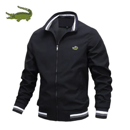 Embroidery CARTELO Men’s Windbreaker Jackets Casual Jacket Men Outdoor Sports Coat Spring Autumn Army Cargo Jacket