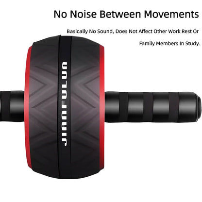 Big Roller For ABS Workout Wheel Exercise Equipment Core Abdominal Home Gym Muscle Device Fitness Men And Women Weight Loss