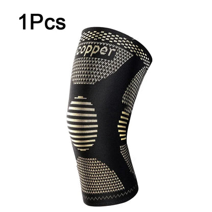 1/2Pcs Copper Knee Brace for Women and Men-Copper Knee Compression Sleeve Copper Knee Sleeves for Sports